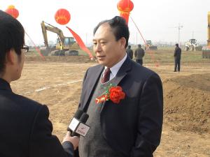 鹤壁电视台采访飞天建设项目