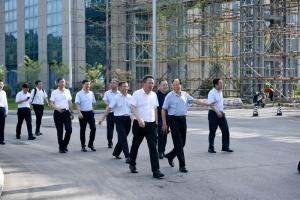 河南省投资集团副总经理朱红兵莅临飞天调研