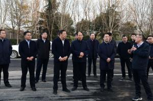 鹤壁市委书记马富国调研飞天项目建设