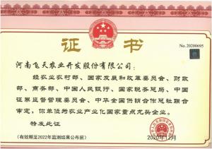 国家龙头企业